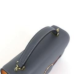 Flower Leather Carving Pattern Handmade Crossbody Bag