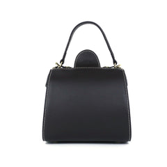 Colorful Fish Pattern Leather Carving Pattern Handmade Crossbody Bag