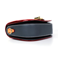 Handmade Flower Vine Carving Crossbody Bag