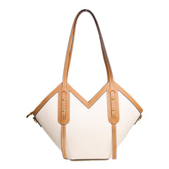 Cordate Handmade Leather Carving Bag White Women Fashion Bag